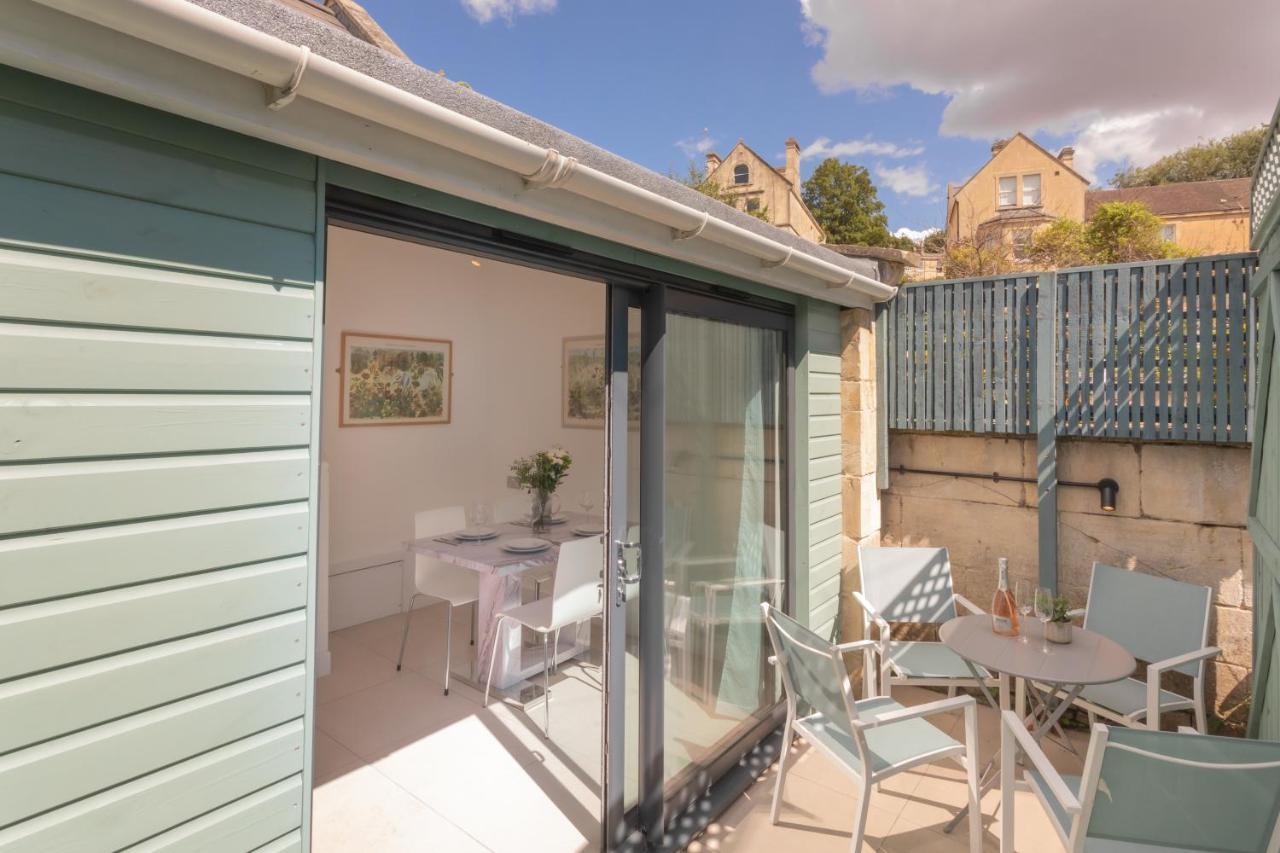 The Blue Door Apartment Bath Exterior foto